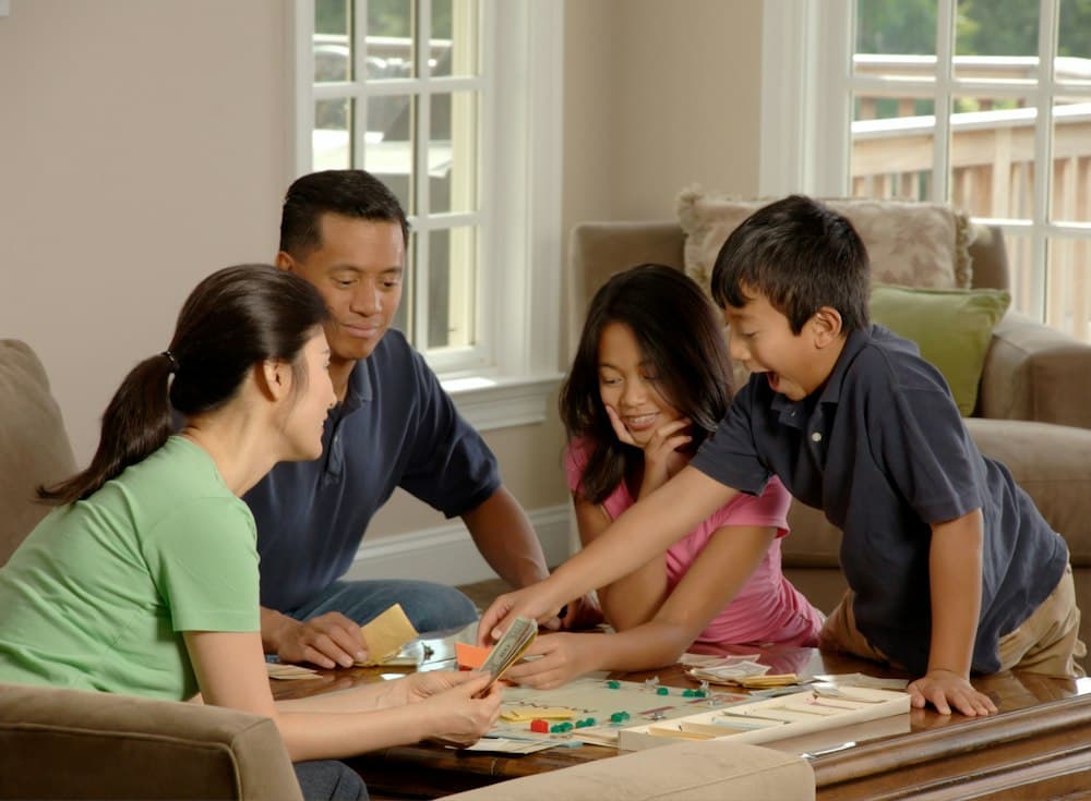 Family at home